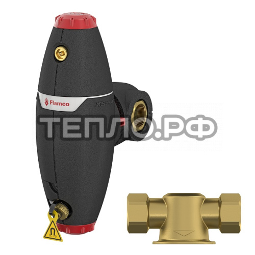 Сепаратор воздуха и шлама Flamco Vent-Clean G 1.1/2" F